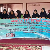 Peningkatan Derajat Kesehatan Siswa-Siwi di Sekolah, UKS  MAN Seluma  Mendapat Pembinaan dari Puskesmas Tumbuan Kabupaten Seluma.