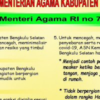 Kepala Kemenag Bengkulu Selatan Larang ASN Mudik