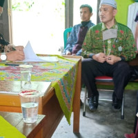 Kepala KUA Kecamatan Singaran Pati Serah Terima BMN