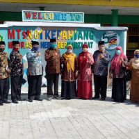 Kunjungan Ka.Kanwil Kemenag Provinsi Bengkulu  ke MTSn 01 Kepahiang