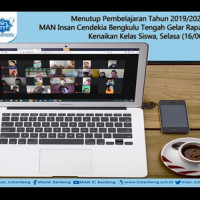 Menutup Pembelajaran Tahun 2019/2020, MAN Insan Cendekia Bengkulu Tengah Gelar Rapat Kenaikan Kelas Siswa