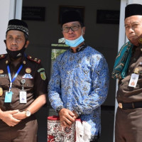 Kepala Kemenag peresmian musholla Al-magfiroh Kejari Kepahiang