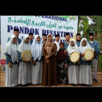 Team Hadroh MAN 2 Lebong Meriahkan Peresmian Pontren Nurul Qur’an