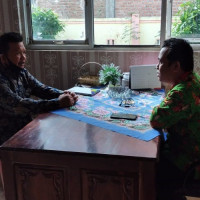 Terkait Dimulainya Tahun  Ajaran Baru Kasi Pendis Kemenag Lebong Koordinasi Bersama Dikbud Kabupaten Lebong