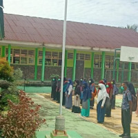 Berlangsung Tertib MATSAMA MAN 2 Bengkulu Utara Patuhi Protokol Kesehatan,