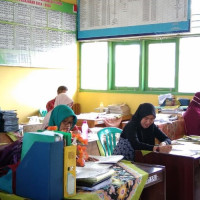 Antisipasi Covid-19, MIN 1 Bengkulu Utara Lakukan Pembelajaran dengan Sistem Kelompok