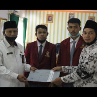 Kemenag Terima 2 Siswa PKL SMKN 01 Bengkulu Selatan