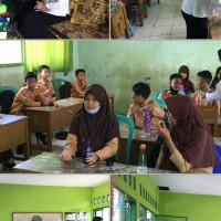 Ratusan Siswa-Siswi MIN 2 Bengkulu Selatan Minum Obat Cacing