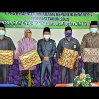 Purnabhakti dan Pindah Tugas Kemenag MM Lepas 4 Orang Pegawai