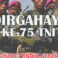 Kakan Kemenag Kaur Ucapkan Hari Ulang Tahun TNI Ke-75