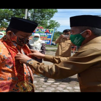 Kunker Kakanwil Kemenag Provinsi Bengkulu, Kepala Kemenag Benteng   “ Selamat Datang Kakanwil Kemenag Provinsi Bengkulu di Bumi Gunung Bungkuk “