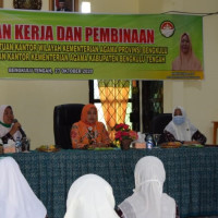 Lakukan Pembinaan di DWP Kemenag Benteng, Ketua DWP Kemenag Provinsi Bengkulu   “ Dukung Penuh Kinerja Suami “