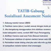 Persiapan Hadapi AKM, Proktor MTsN 6 Mukomuko Ikuti SSB Tahap II