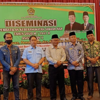 Ka. KUA Gading Cempaka Ikuti Sosialisasi Peraturan Perundang Undangan Tentang Haji Tahun 2020