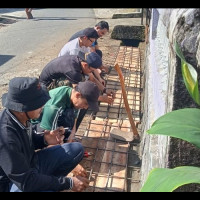 Bangun Jalan Swadaya MAN 2 Kepahiang dan Masyarakat