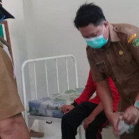 Terima Kunjungan Pemeriksaan Kesehatan dari Puskesmas Kedurang Diselah Kegiatan Ksmo MTSn 03 Bengkulu Selatan