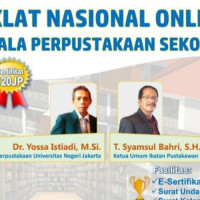 Kepala MAN 1 Mukomuko Ikuti Diklat Nasional Online Kepala Perpustakaan