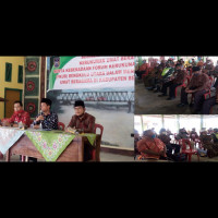 FKUB BU Gelar Sosialisasi Desa Miniatur dan Kerukunan Umat Beragama, serta Keberadaan FKUB di Kecamatan Putri Hijau