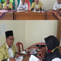 Monitoring Evaluasi Oleh Kemenag BS, MTsN 3 Bengkulu Selatan Pertaruhkan 4 Tahun Kinerja  Madrasah