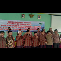 Sosialisasi Desa Miniatur Kerukunan Umat Beragama, Kakan Kemenag Bersyukur BU Memiliki Desa Percontohan