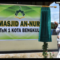 Peresmian Masjid An Nur MTsN 1 Kota Bengkulu, Ditandai dengan Shalat Jumat Perdana