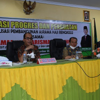 Kanwil Kemenag Kembali Evaluasi Progres dan Penguatan Revitalisasi Pembangunan Asrama Haji Bengkulu