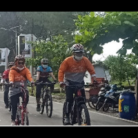 Jalin Sinergitas, Kemenag Gandeng BSM Gowes Sepeda Bareng