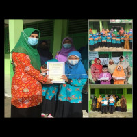 Pembagian Raport, MIN 2 Bengkulu Selatan Beri Apresiasi Juara Kelas dan Juara Class Meeting