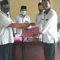 Kepala Kemenag Benteng Saksikan Sertijab dan Pisah Sambut Kepala KUA Kec. Merigi Kelindang