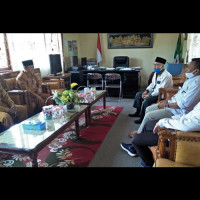 Kunjungi Kemenag BU, Ketua Baznas Provinsi Bengkulu Harap Pelaku Dunia Usaha di BU Gemar Berzakat