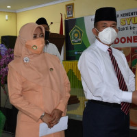 Syukuran HAB ke-75, Kanwil Kemenag Bengkulu Santuni Panti Asuhan