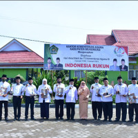 Ka.Kemenag MM Beri Penghargaan kepada Pemenag Lomba HAB ke-75