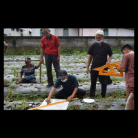 Kemenag Kepahiang Kalibrasi Arah Kiblat Masjid Fathul Khair Kec. Merigi