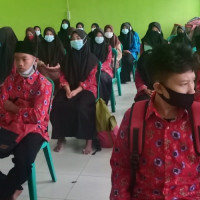 Siswa MTsN 3 BS Ikuti sosialisasi SN PDB Man IC Kejuruan Bengkulu Tengah