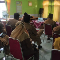 Entry Meeting Audit BPK, Kemenag Kota Bengkulu Ikuti Zoom Meeting