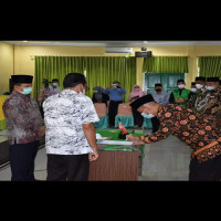 Alih Tugas, Ka.Kan Kemenag Kabupaten Bengkulu Utara Bertukar Posisi Dengan Ka. Kan Kemenag Kabupaten Lebong