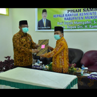 Kemenag Mukomuko Gelar Pisah Sambut Kepala Kemenag