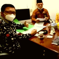 Pendataan Ormas Islam,  Bimas Islam Kemenag Kota Koordinasi bersama Bidang Penais Zawa