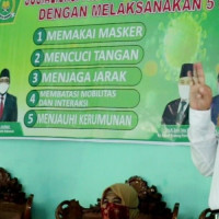 Arisan Dharma Wanita : Ka Kan Kemenag Seluma Sosialisai 5 M