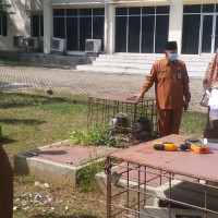 Tim KKP dan Dinkes, Inspeksi Kesehatan Lingkungan Asrama Haji Bengkulu