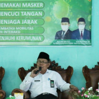 Covid-19 Masi Mewabah, Kepala Kemenag Seluma Sosialisasi 5 M