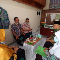 Monitoring ke Kemenag RL, Bidang PHU Kanwil Pastikan Dokumen dan Perlengkapan Haji 2021