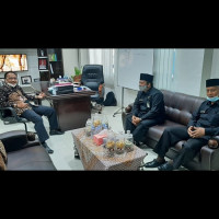 Bahas Aset Kemenag, Ka.Kemenag BS Koordinasi Ke BPN Bengkulu Selatan