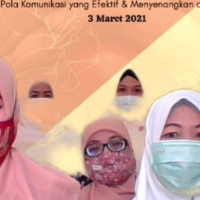 Ikuti Webinar Nasional DWP Kemenag RI, Ketua DWP Kemenag RL Minta Anggota Tularkan Ilmu ke Ibu-ibu Lain