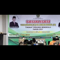 Ka.MIN 1 Kota Ikuti Sosialisasi UM dan AN Tingkat Provinsi Bengkulu Tahun 2021