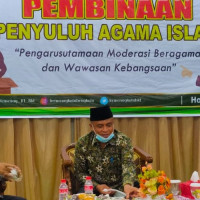 Hadapi Moderasi Beragama, Kemenag Kota Adakan Pembinaan Penyuluh Agama Islam