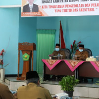 Pembinaan dan Evaluasi BOP KUA 2021, H. Heriansyah : KUA Harus Menjadi Garda Terdepan