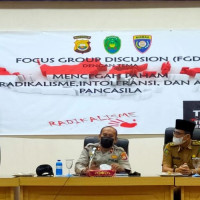 Jalin Sinergitas Tumpas Radikalisme, Kakan Kemenag Ikuti FGD