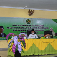 Kakanwil Provinsi Bengkulu Kukuhkan POKJAWAS Provinsi Bengkulu