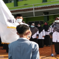 Pelantikan Pengurus OSIS MAN 2 Kota Bengkulu Masa Bakti 2020/2021